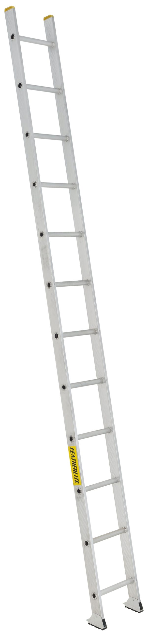 Louisville Ladder 12-Foot Aluminum Single Extension Ladder, Type